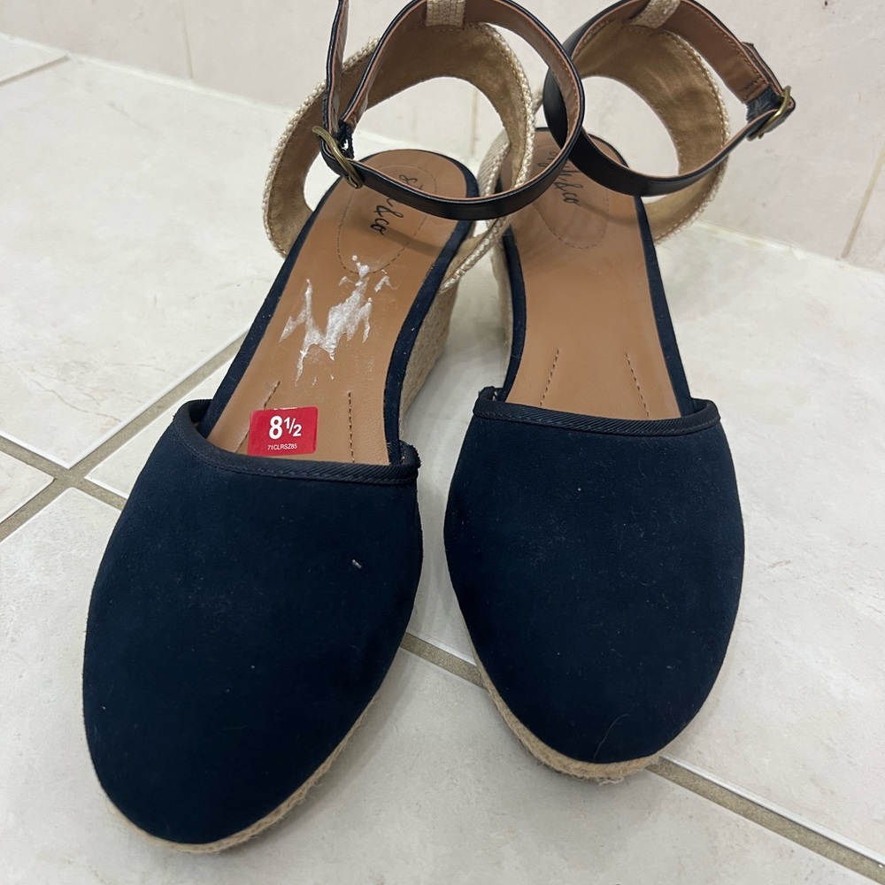 style & co Mailena WedgeEspadrille Sandals, Women size 8,5
